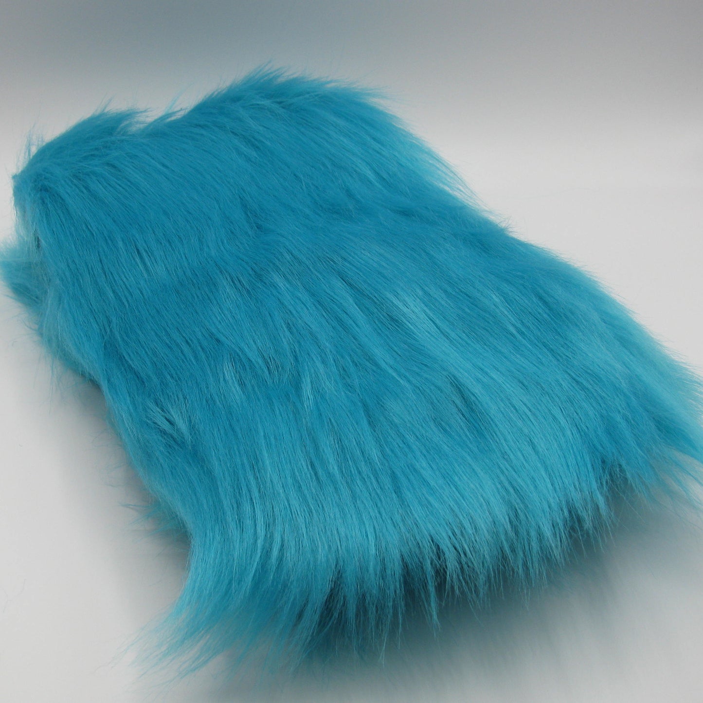 Perfect Plush Azure Blue Long Pile Fur