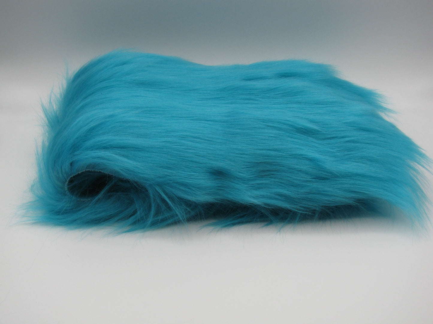 Perfect Plush Azure Blue Long Pile Fur