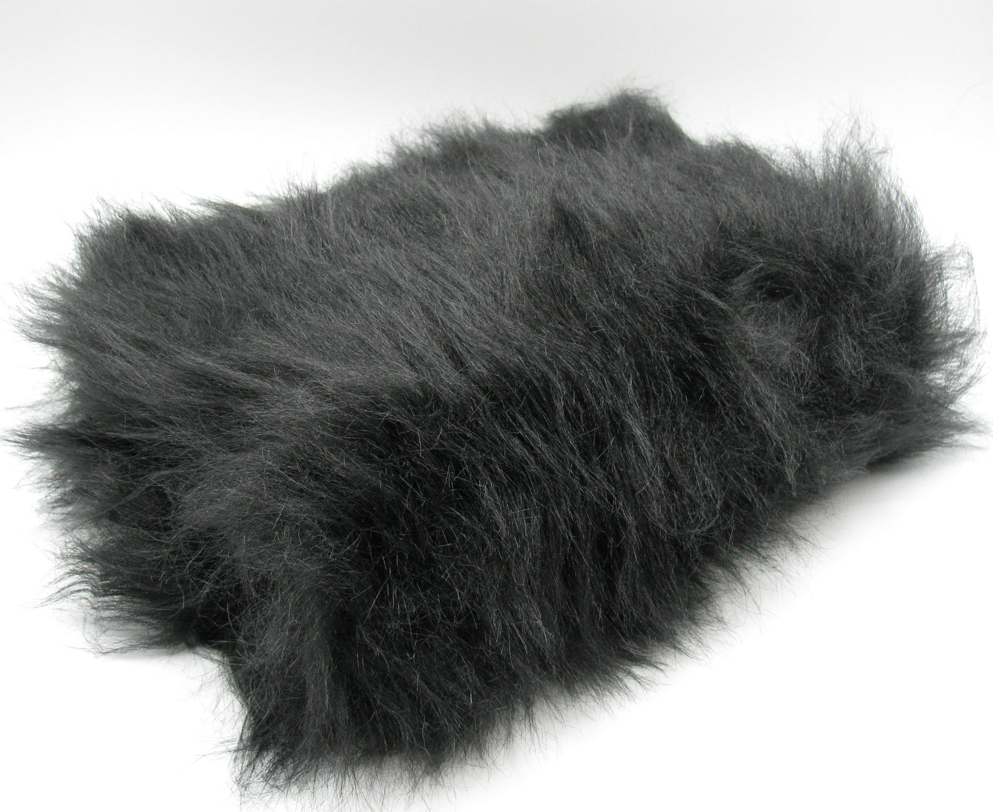 Perfect Plush Deepest Black Long Pile Fur