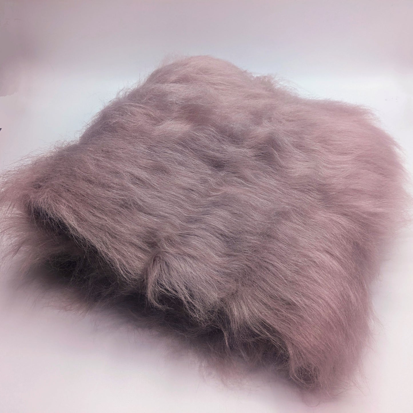 Perfect Plush Mallow Mauve Long Pile Fur