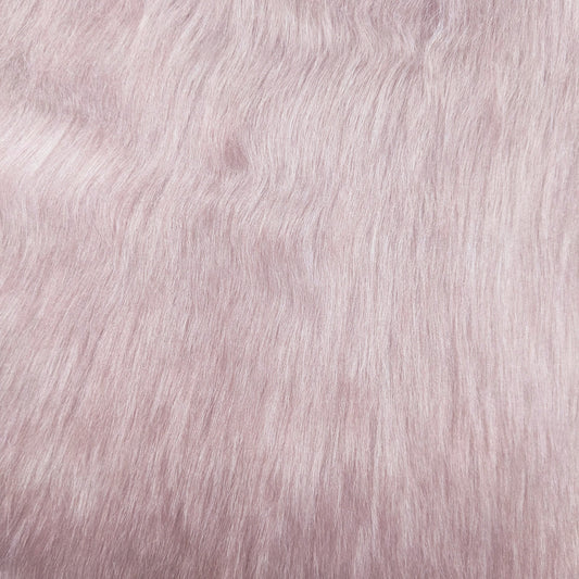 Perfect Plush Mallow Mauve Long Pile Fur