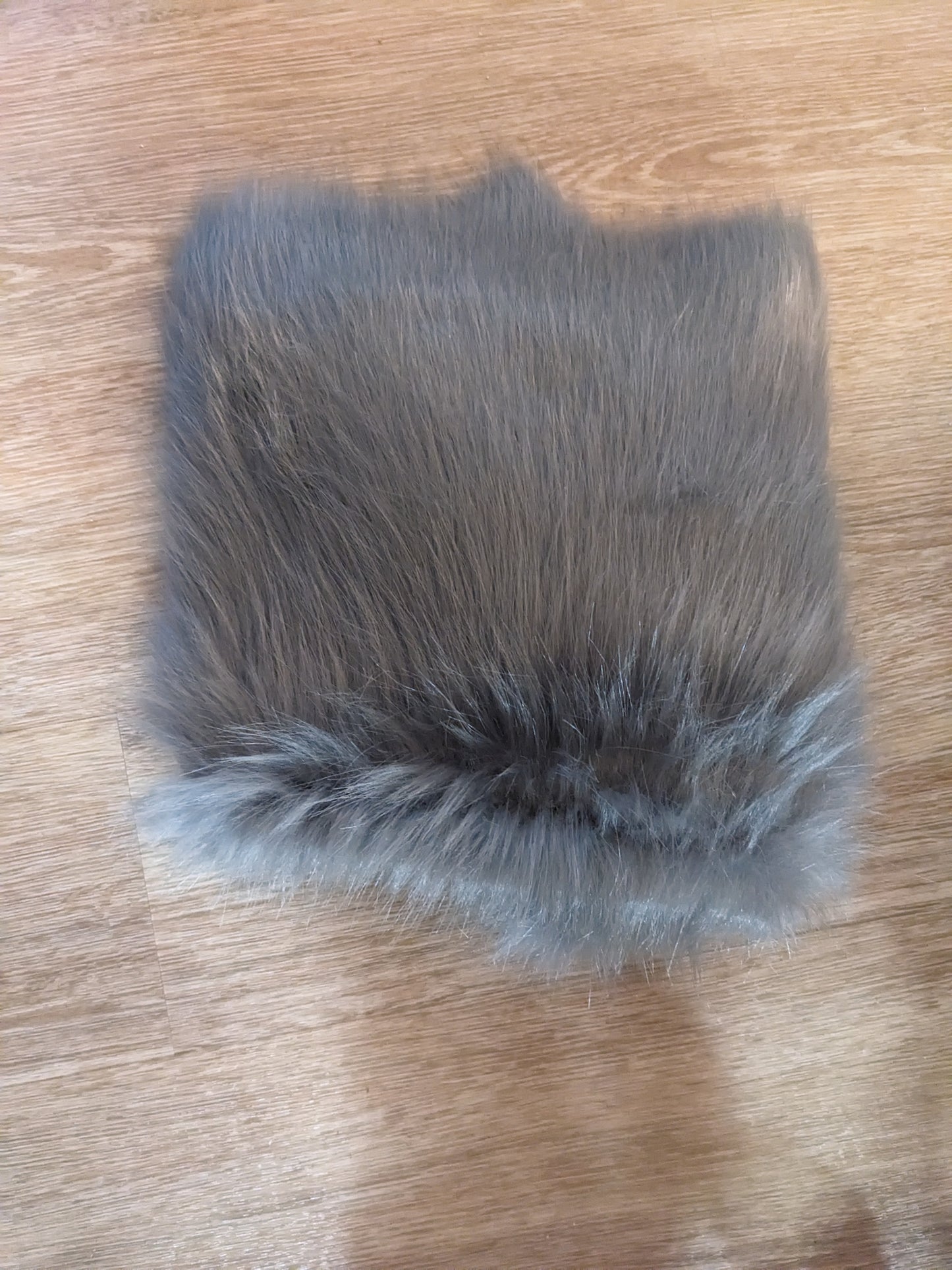 Fluffy Fox Stormy Slate 5cm Pile Fur