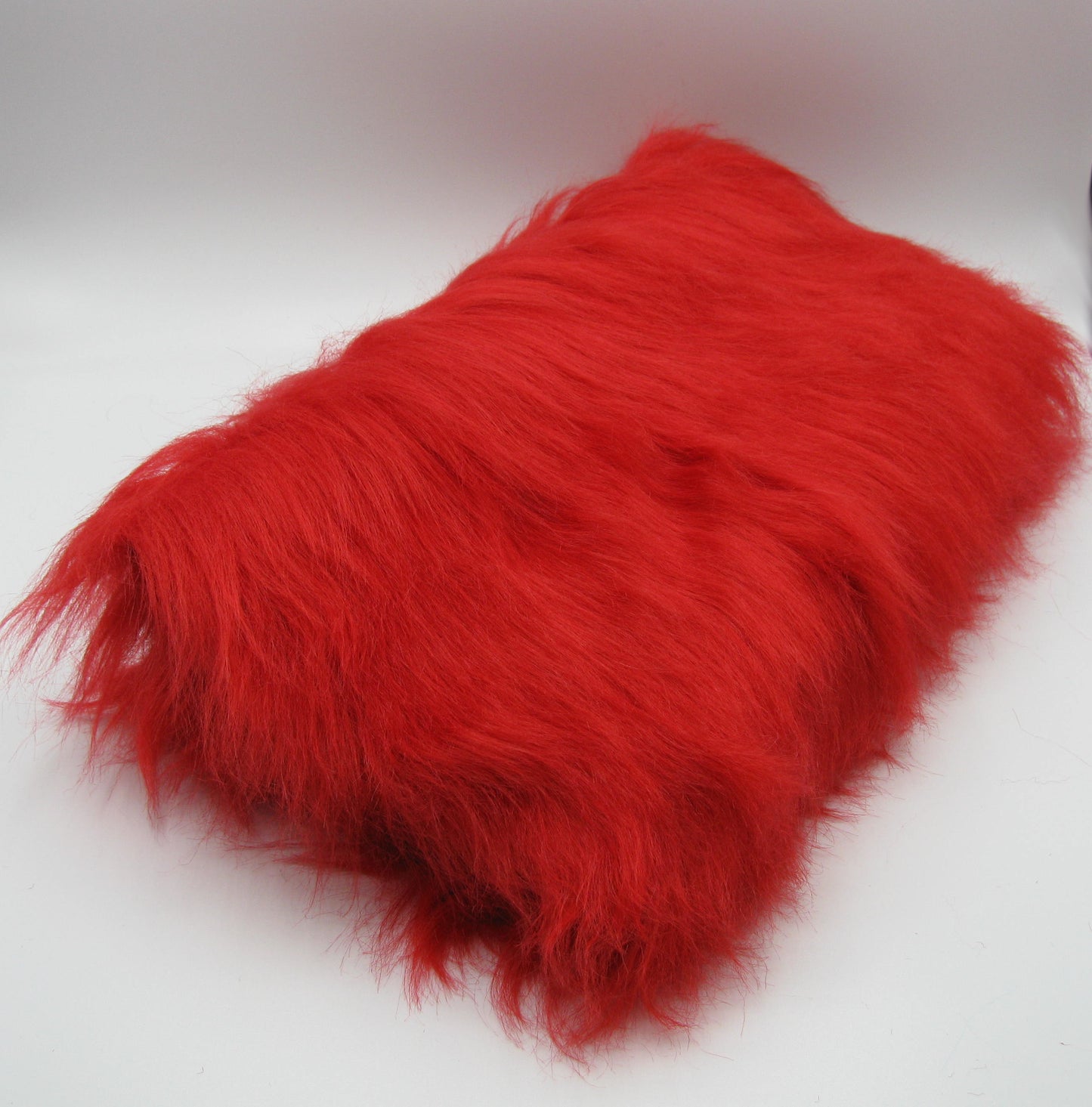 Perfect Plush Fox Fire Red Long Pile Fur